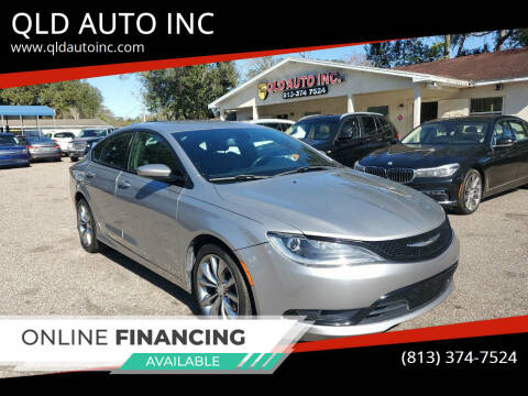 2015 Chrysler 200 for sale at QLD AUTO INC in Tampa FL