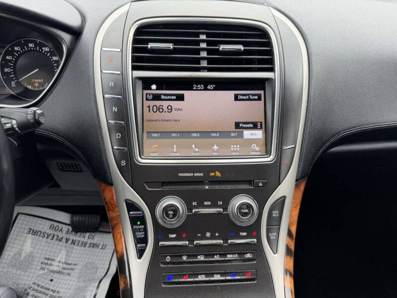 2018 Lincoln MKX Reserve