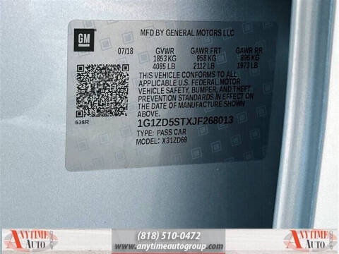 2018 Chevrolet Malibu LT