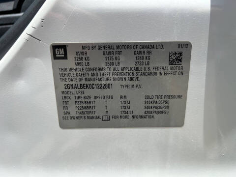 2012 Chevrolet Equinox LS