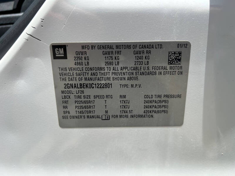 2012 Chevrolet Equinox LS