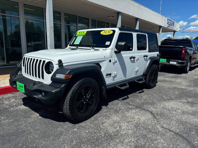 2020 Jeep Wrangler Unlimited for sale at SEGUIN MOTOR CARS in Seguin, TX