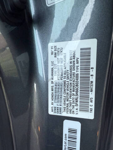 2012 Honda Odyssey EX-L w/Navi