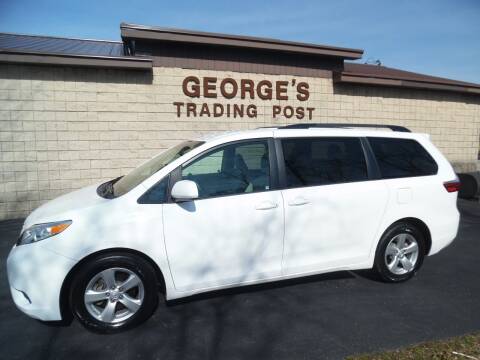 2017 Toyota Sienna for sale at GEORGE'S TRADING POST in Scottdale PA