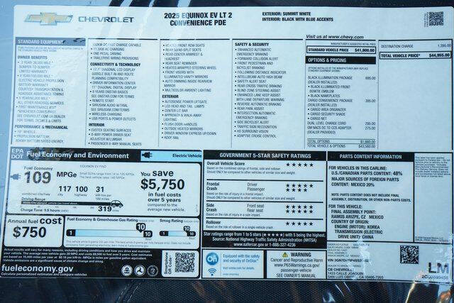 2025 Chevrolet Equinox EV LT 2