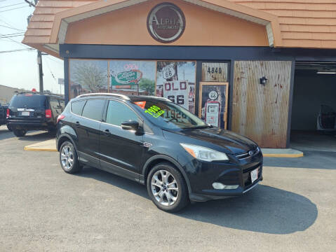 2013 Ford Escape for sale at Alpha Automotive in Billings MT