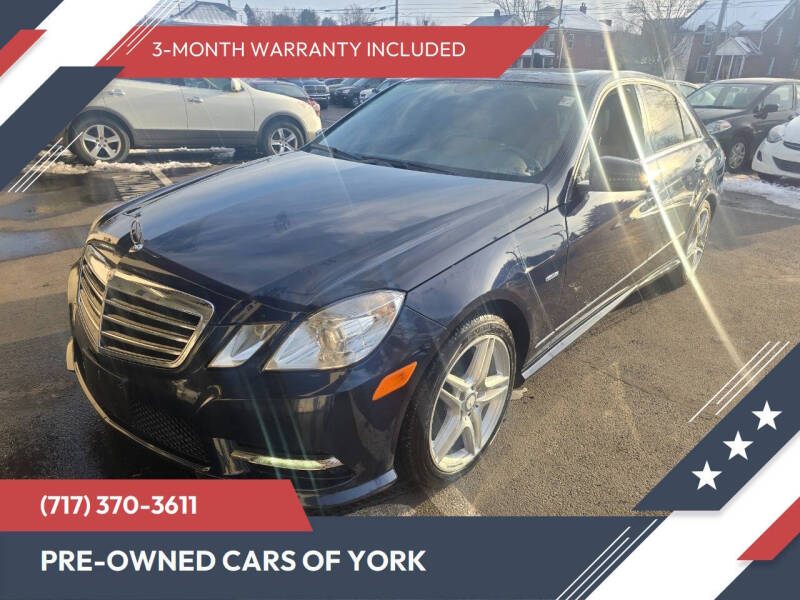2012 Mercedes-Benz E-Class E 350 Sport