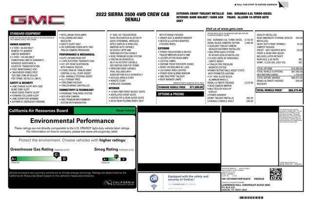 2022 GMC Sierra 3500HD