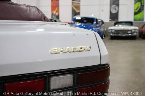 1991 Dodge Shadow Highline