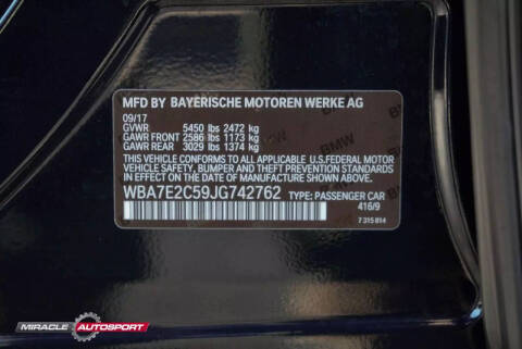 2018 BMW 7 Series 740i