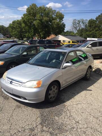 2001 Honda Civic for sale at M&M Fine Cars in Fairfield OH