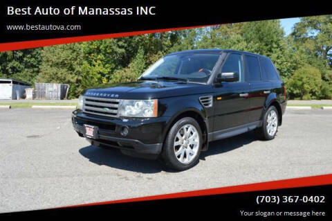 2007 Land Rover Range Rover Sport for sale at Best Auto of Manassas INC in Manassas VA