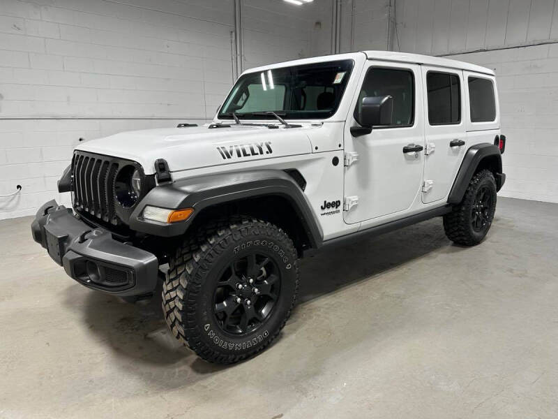 2021 Jeep Wrangler Unlimited for sale at Champagne Motor Car Company in Willimantic CT