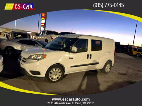 2017 RAM ProMaster City for sale at Escar Auto in El Paso TX