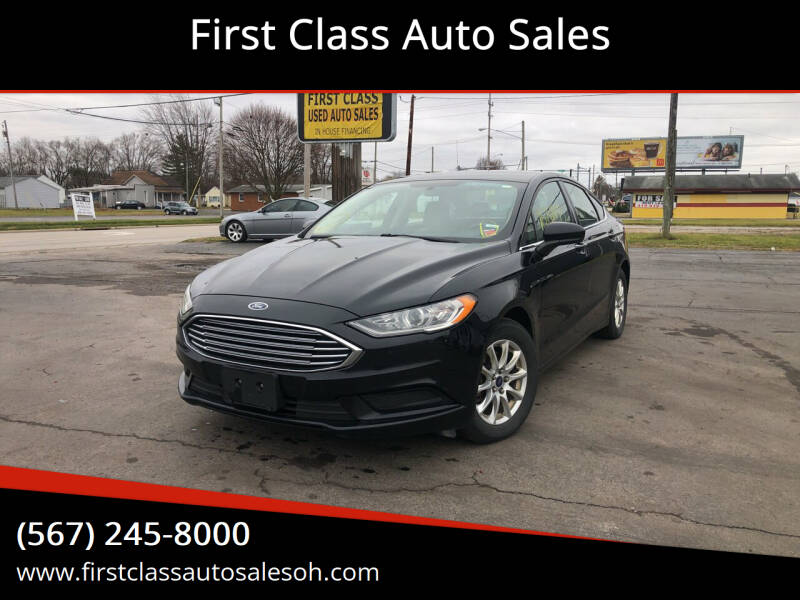 2017 Ford Fusion for sale at First Class Auto Sales in Fostoria OH