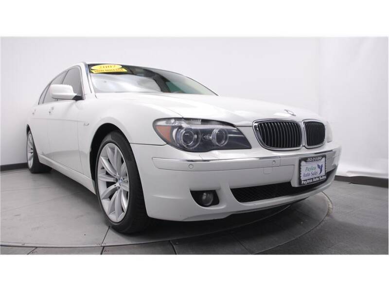 2007 BMW 7 Series for sale at Payless Auto Sales in Lakewood WA