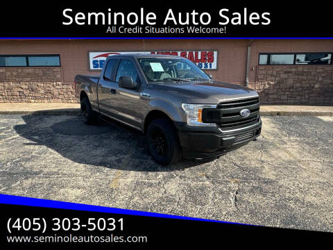 2018 Ford F-150 for sale at Seminole Auto Sales in Seminole OK