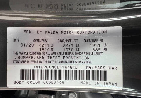 2020 Mazda Mazda3 Sedan Select