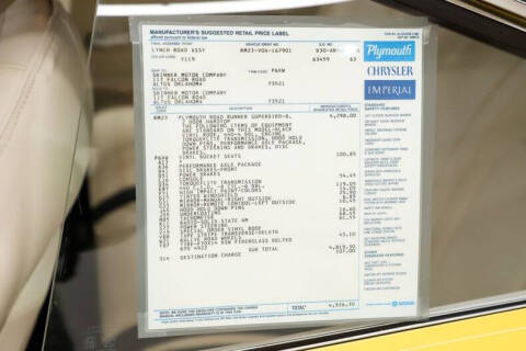 1970 Plymouth Superbird