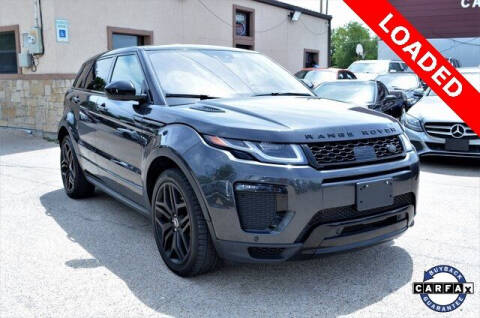 2017 Land Rover Range Rover Evoque for sale at LAKESIDE MOTORS, INC. in Sachse TX