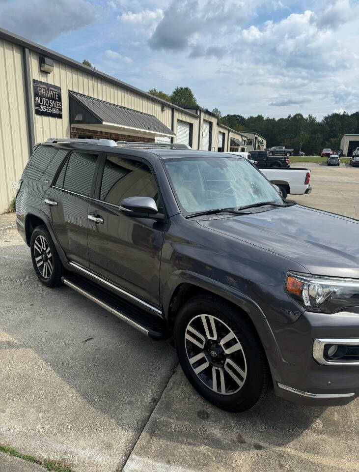 2017 Toyota 4Runner for sale at Private Auto Sales in Chelsea, AL