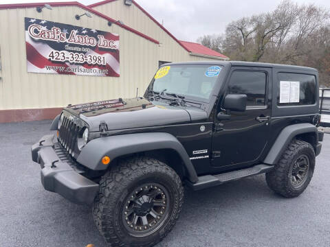 2013 Jeep Wrangler for sale at Carl's Auto Incorporated in Blountville TN