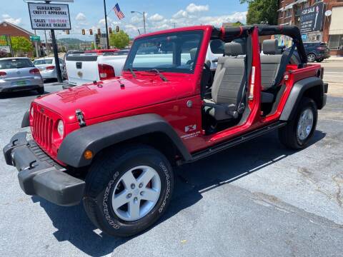 2008 Jeep Wrangler Unlimited for sale at All American Autos in Kingsport TN