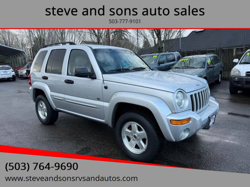 2002 Jeep Liberty for sale at steve and sons auto sales - Steve & Sons Auto Sales 2 in Portland OR