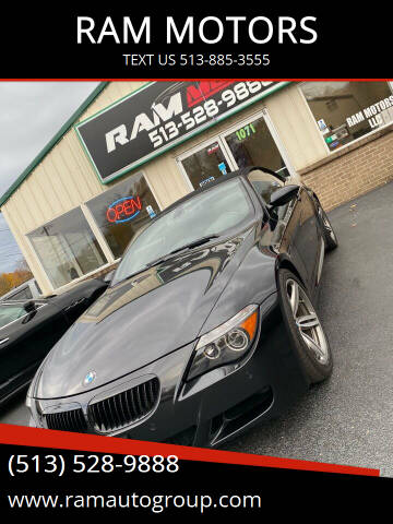 2007 BMW M6 for sale at RAM MOTORS in Cincinnati OH