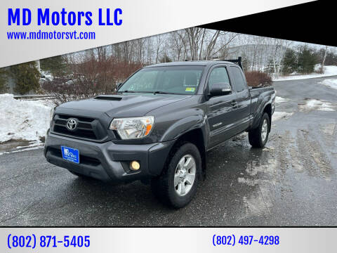2015 Toyota Tacoma for sale at MD Motors LLC in Williston VT