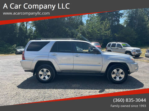 2004 Toyota 4Runner for sale at A Car Company LLC in Washougal WA