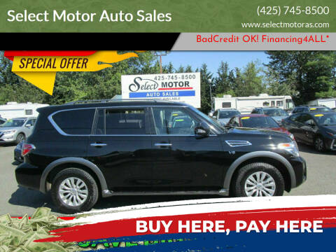 2017 Nissan Armada for sale at Select Motor Auto Sales in Lynnwood WA