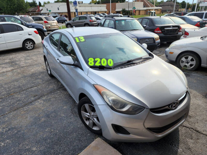 2013 Hyundai Elantra for sale at AMANA MOTORS in Tulsa OK