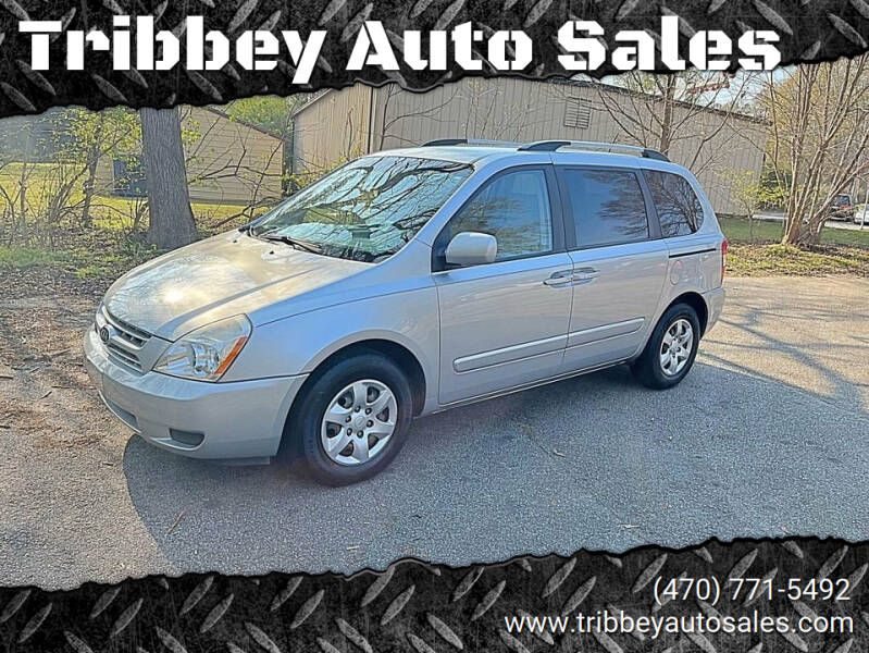 2010 Kia Sedona for sale at Tribbey Auto Sales in Stockbridge GA