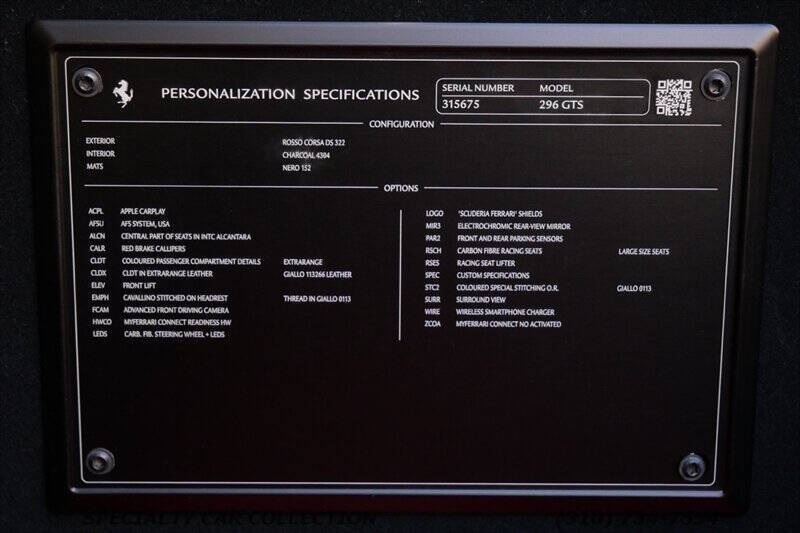 2025 Ferrari 296 GTS