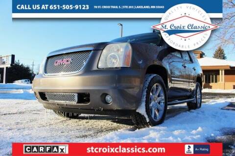 2014 GMC Yukon for sale at St. Croix Classics in Lakeland MN