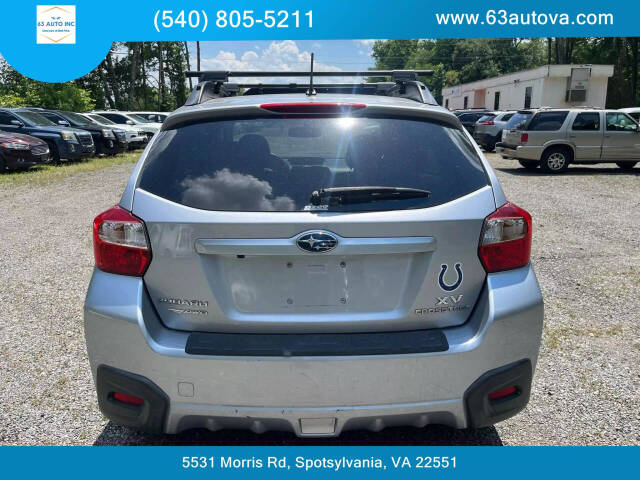 2014 Subaru XV Crosstrek for sale at 63 Auto Inc in Spotsylvania, VA