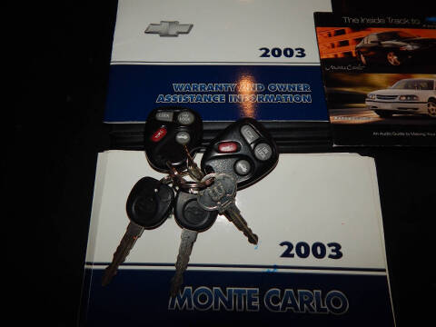 2003 Chevrolet Monte Carlo SS