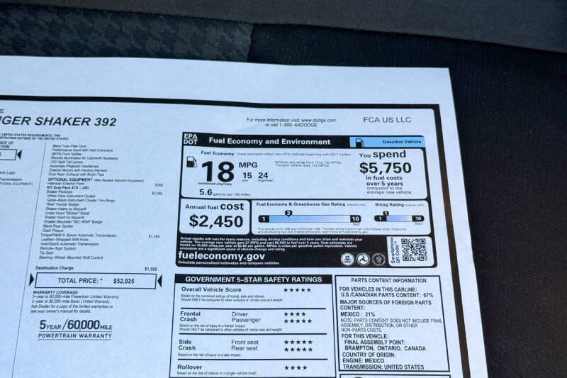 2022 Dodge Challenger R/T Scat Pack