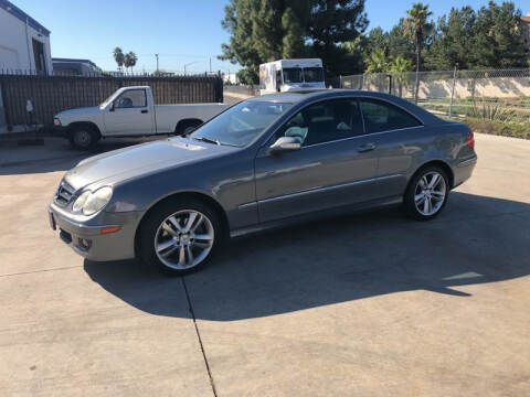 2007 Mercedes-Benz CLK for sale at HIGH-LINE MOTOR SPORTS in Brea CA