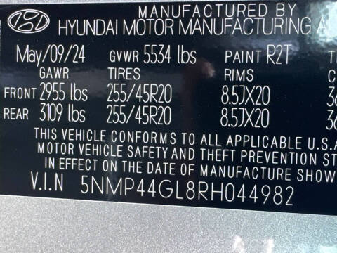 2024 Hyundai Santa Fe Limited