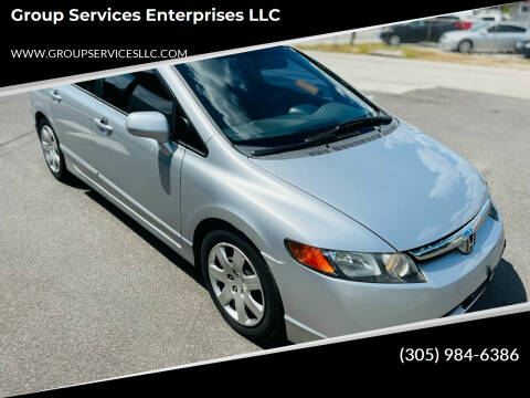 2006 Honda Civic for sale at Group Services Enterprises LLC in Tampa FL