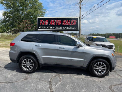 2015 Jeep Grand Cherokee for sale at T & G Auto Sales in Florence AL