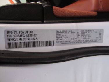 2020 Jeep Grand Cherokee SRT