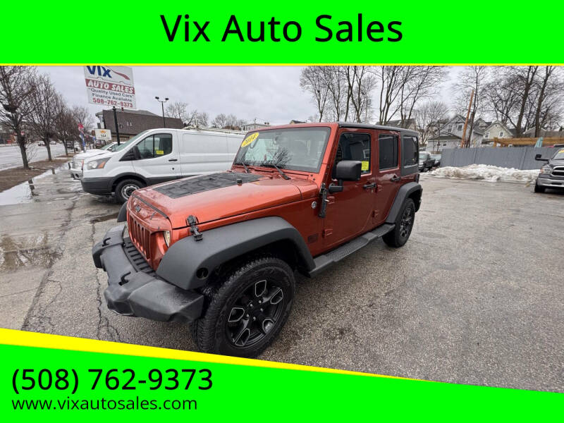 2014 Jeep Wrangler Unlimited for sale at Vix Auto Sales in Worcester MA