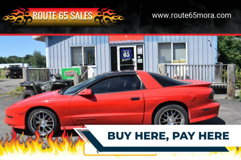 1994 Pontiac Firebird for sale at Route 65 Sales in Mora MN