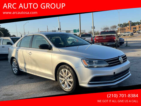 2015 Volkswagen Jetta for sale at ARC AUTO GROUP in San Antonio TX