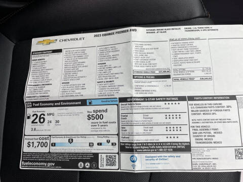 2023 Chevrolet Equinox Premier