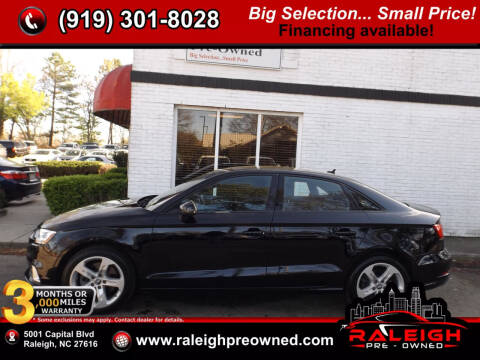 2018 Audi A3 for sale at Raleigh Pre-Owned in Raleigh NC