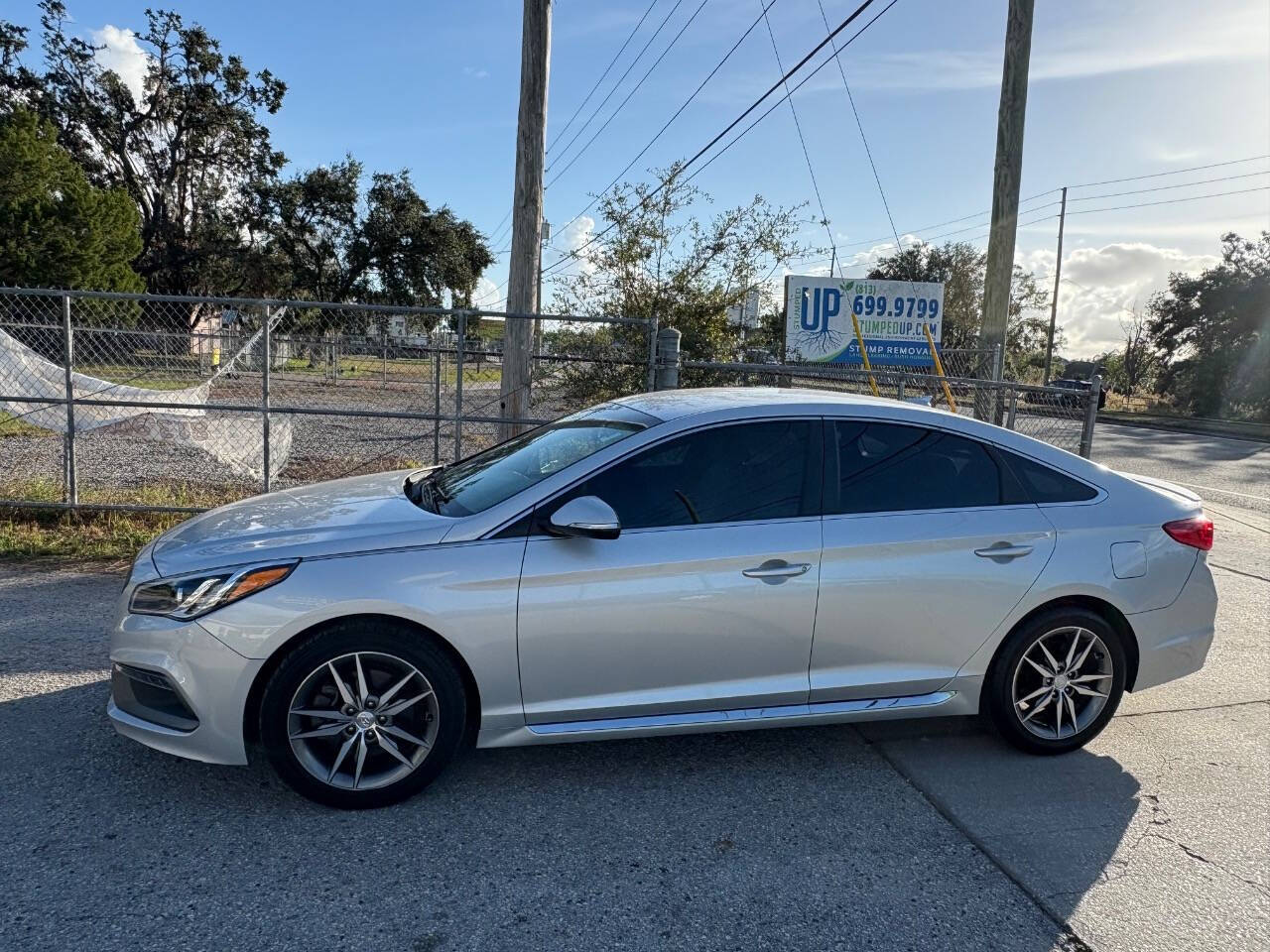 2017 Hyundai SONATA for sale at Hobgood Auto Sales in Land O Lakes, FL